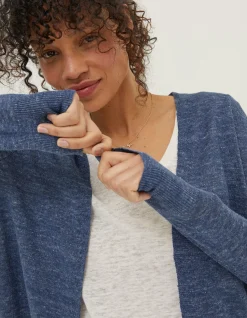 Women FatFace Knitwear|Suzannah Linen Cardigan