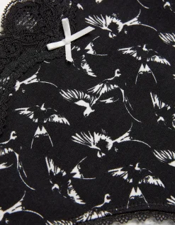 Women FatFace View All|Swallow Print Mini Knickers
