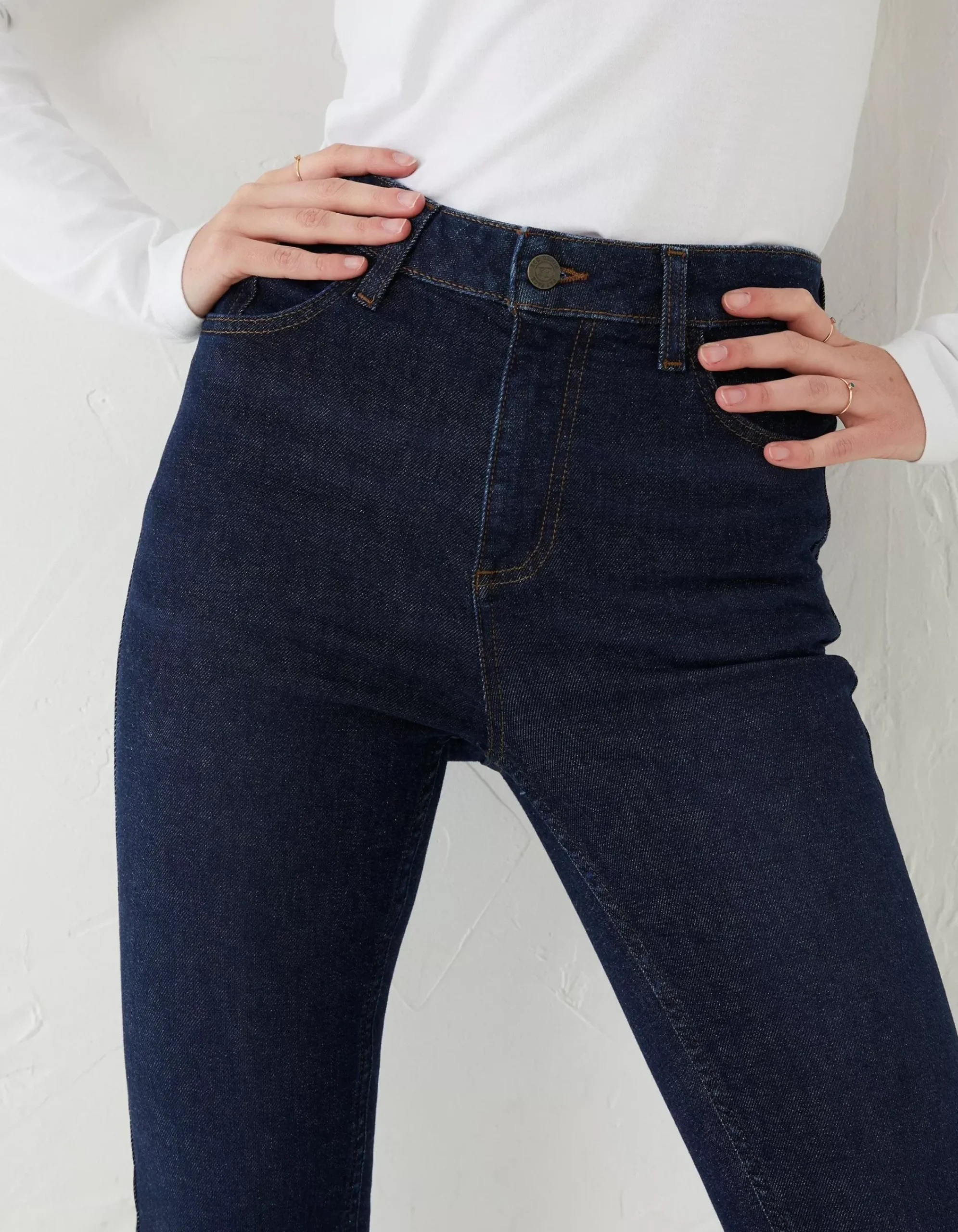 Women FatFace Jeans & Dungarees|Sway Slim Leg Comfort Stretch Jeans