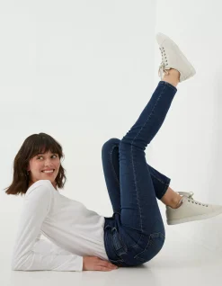 Women FatFace Jeans & Dungarees|Sway Slim Leg Comfort Stretch Jeans