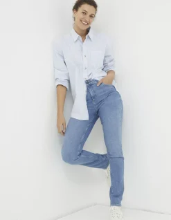 Women FatFace Jeans & Dungarees|Sway Slim Leg Comfort Stretch Jeans