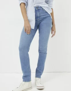 Women FatFace Jeans & Dungarees|Sway Slim Leg Comfort Stretch Jeans