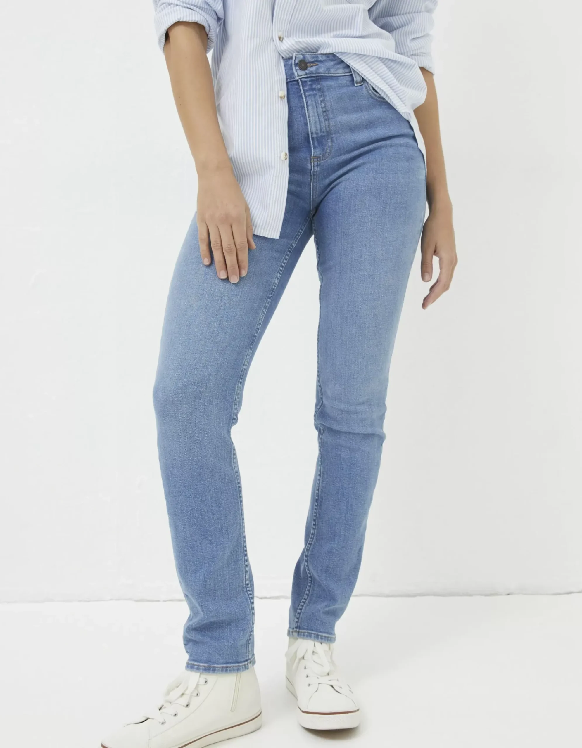 Women FatFace Jeans & Dungarees|Sway Slim Leg Comfort Stretch Jeans
