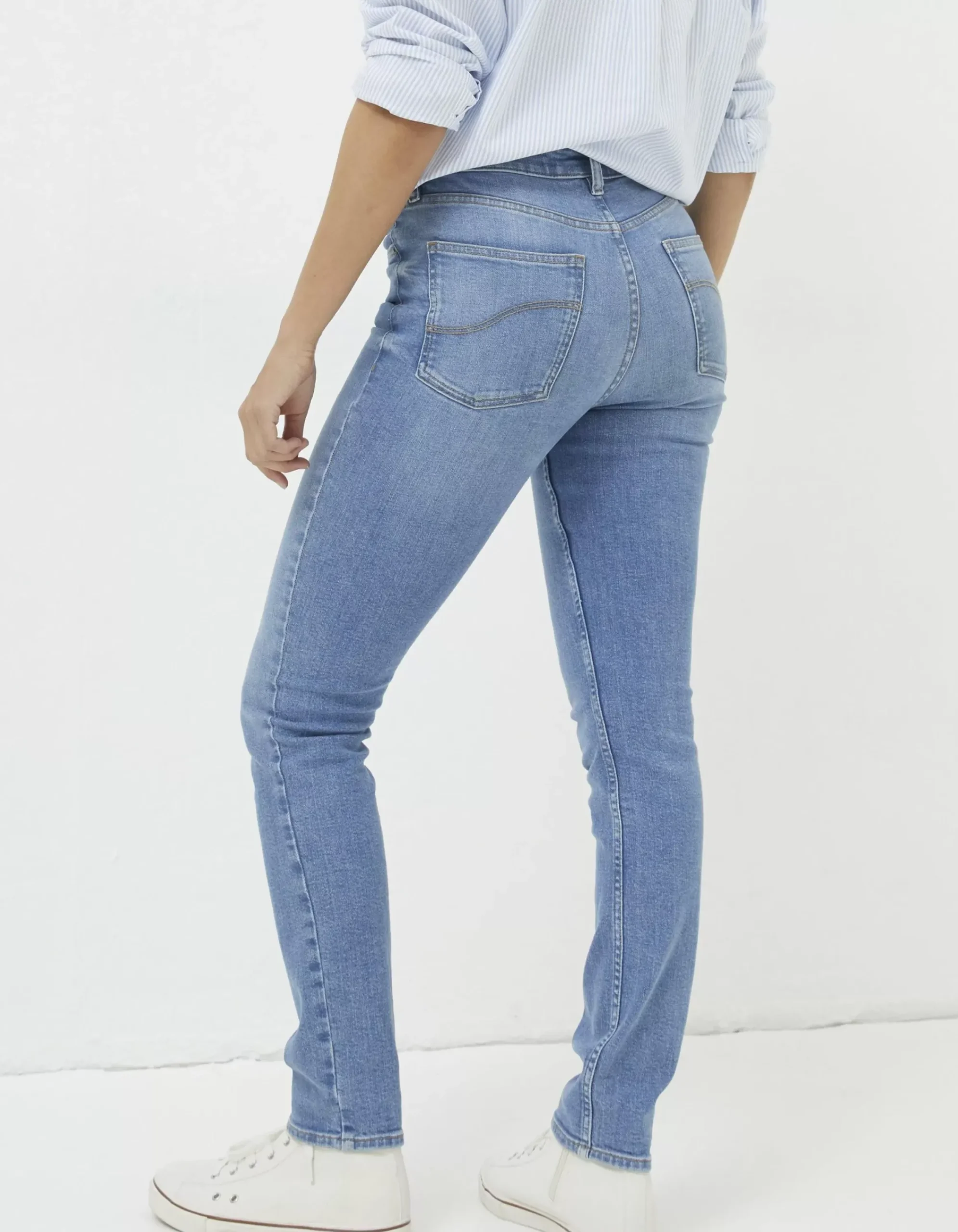 Women FatFace Jeans & Dungarees|Sway Slim Leg Comfort Stretch Jeans
