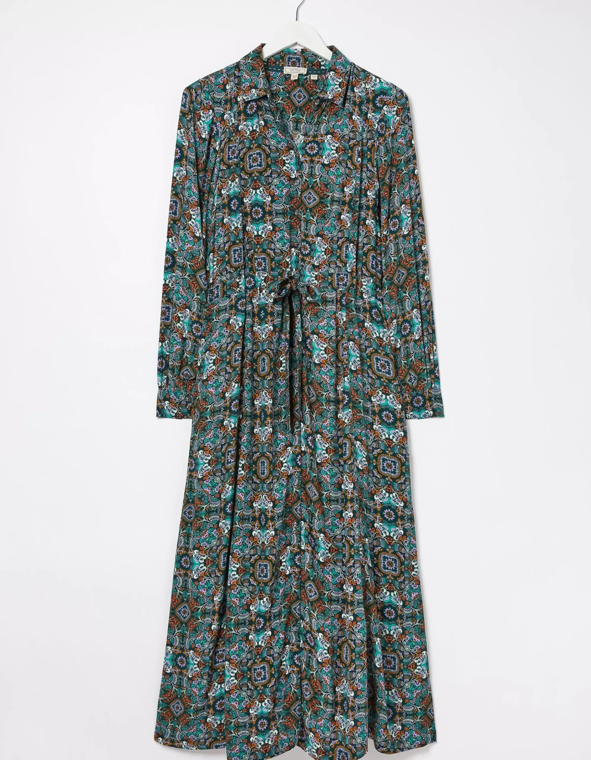 Women FatFace Dresses|Swinley Mirrored Midi Dress