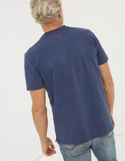 Men FatFace T-Shirts|Tackle T-Shirt