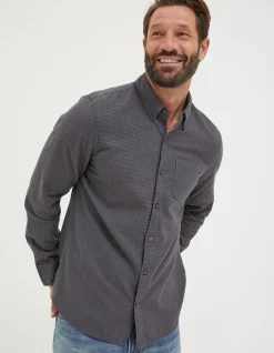 Men FatFace View All|Tadlow Puppytooth Shirt