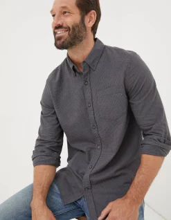 Men FatFace View All|Tadlow Puppytooth Shirt