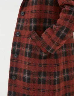 Women FatFace Coats & Jackets|Tanya Wool Blend Check Coat