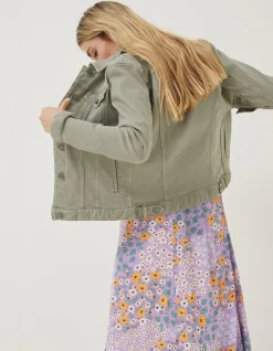 Women FatFace Coats & Jackets|Tasha Denim Jacket