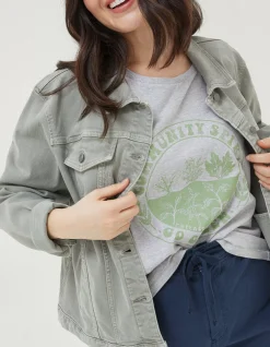 Women FatFace Coats & Jackets|Tasha Denim Jacket