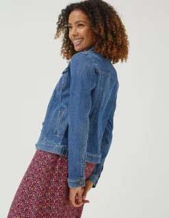 Women FatFace Coats & Jackets|Tasha Denim Jacket