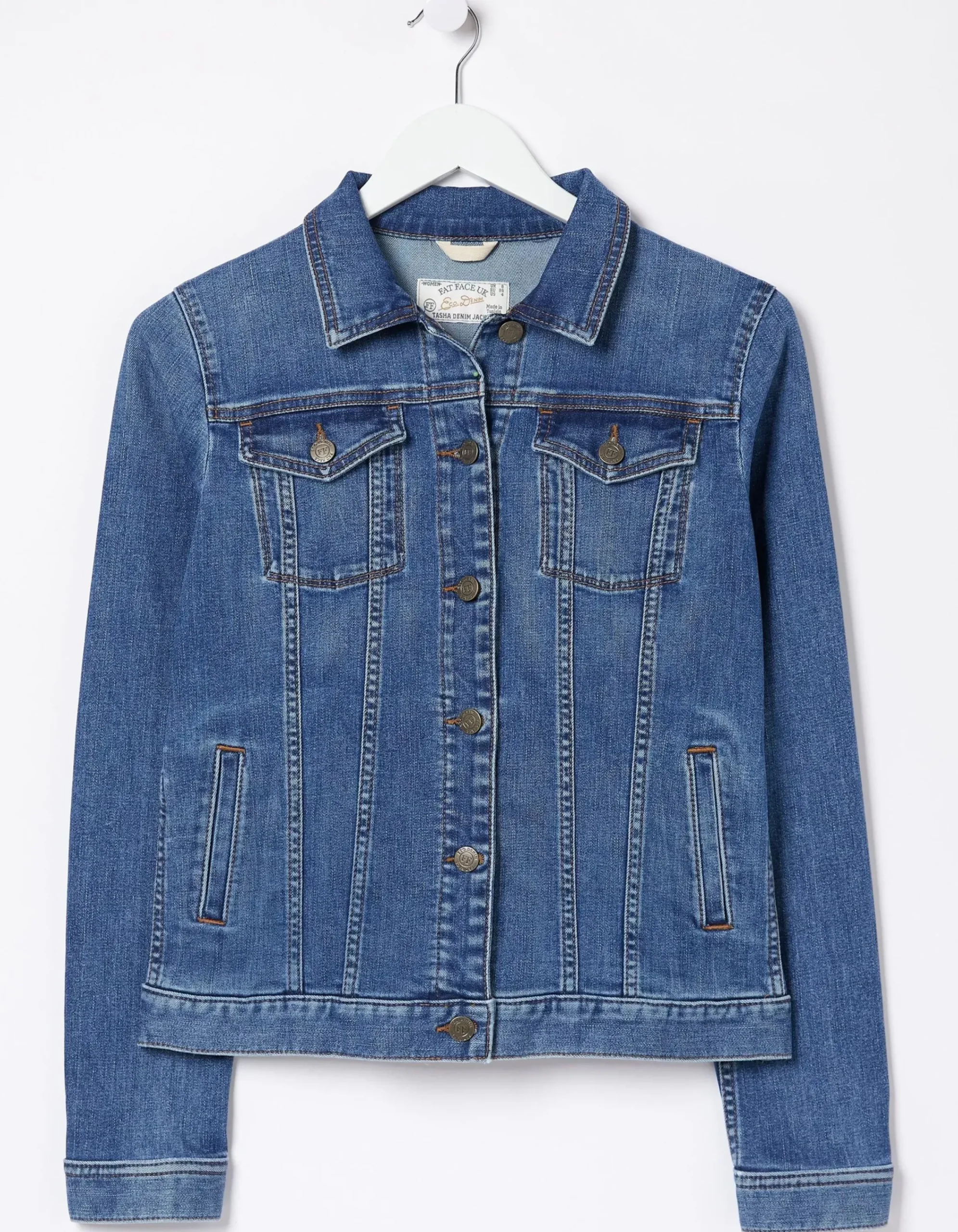 Women FatFace Coats & Jackets|Tasha Denim Jacket