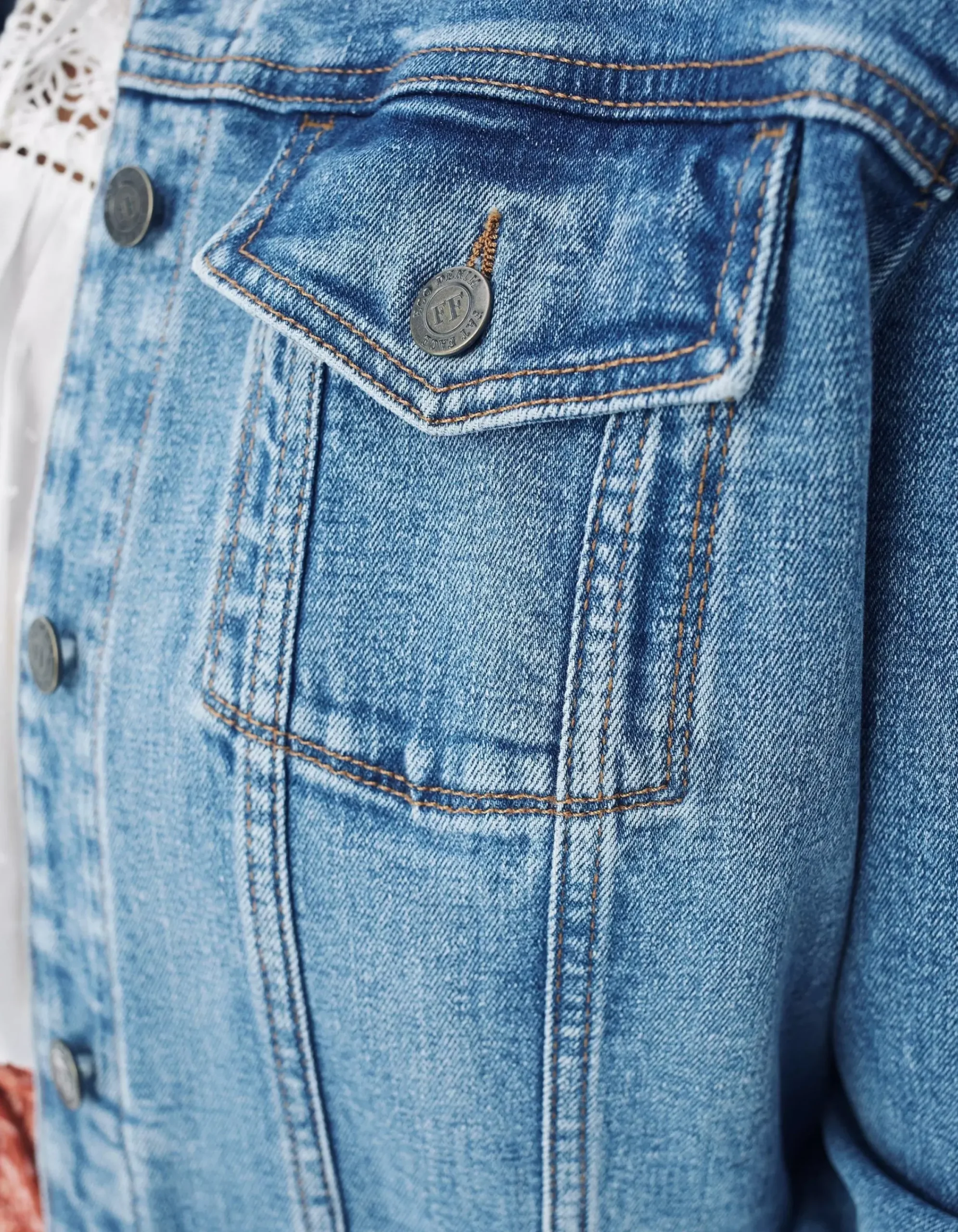 Women FatFace Coats & Jackets|Tasha Denim Jacket