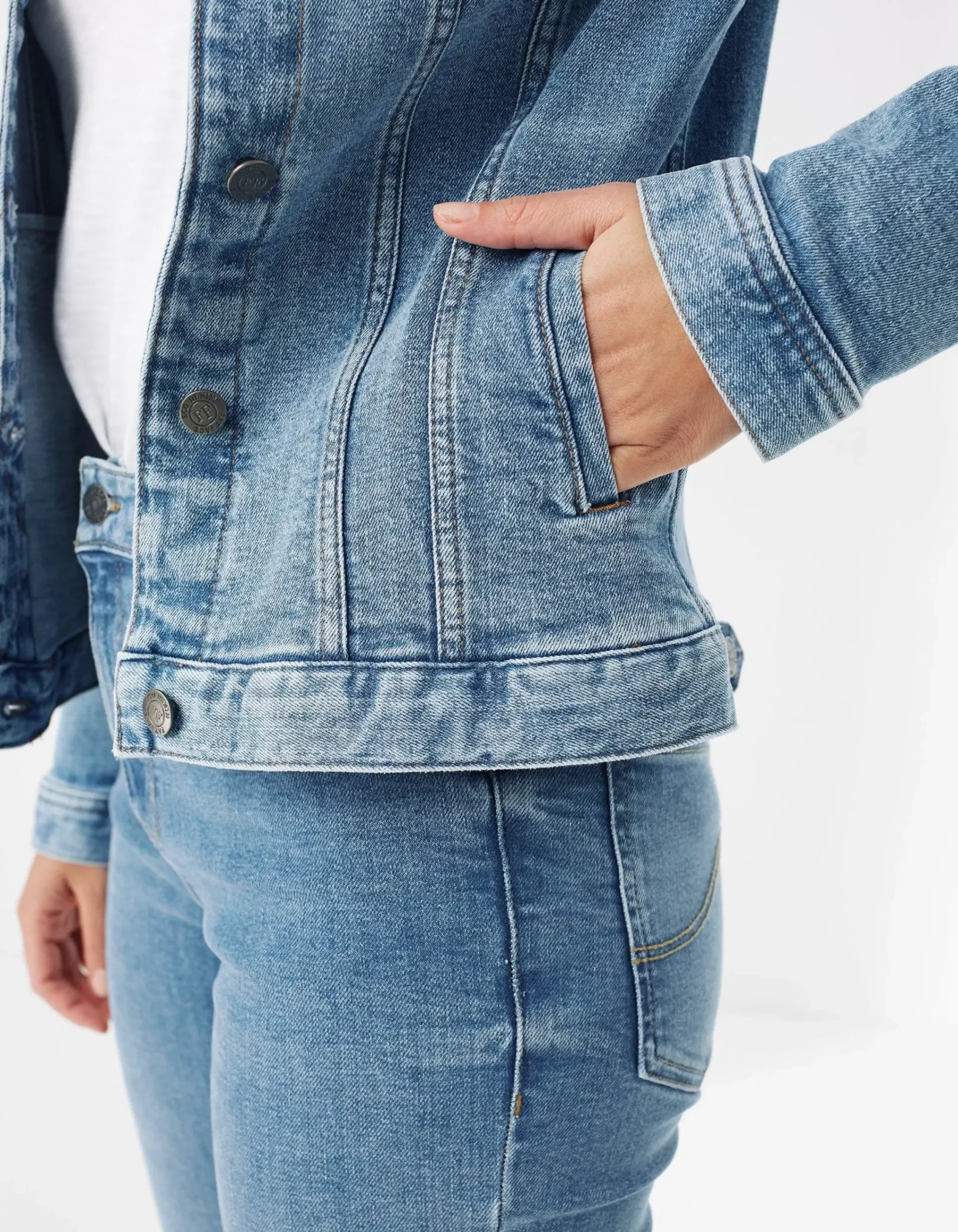 Women FatFace Coats & Jackets|Tasha Denim Jacket