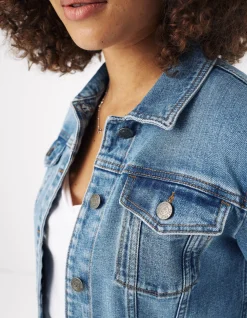 Women FatFace Coats & Jackets|Tasha Denim Jacket