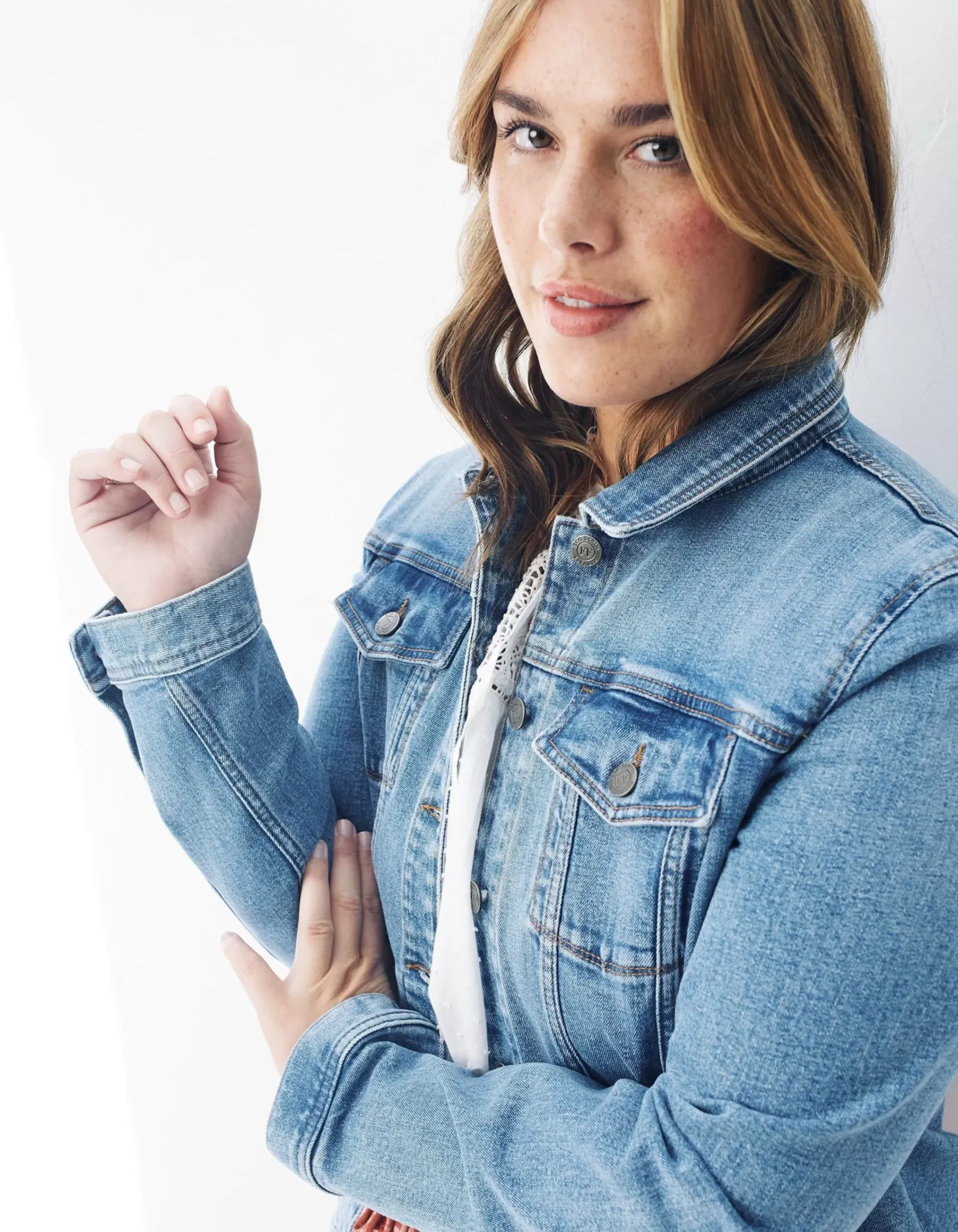 Women FatFace Coats & Jackets|Tasha Denim Jacket