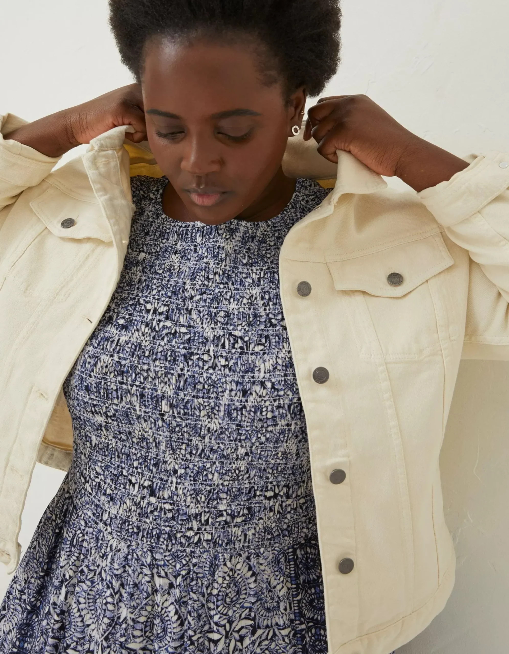 Women FatFace Coats & Jackets|Tasha Denim Jacket
