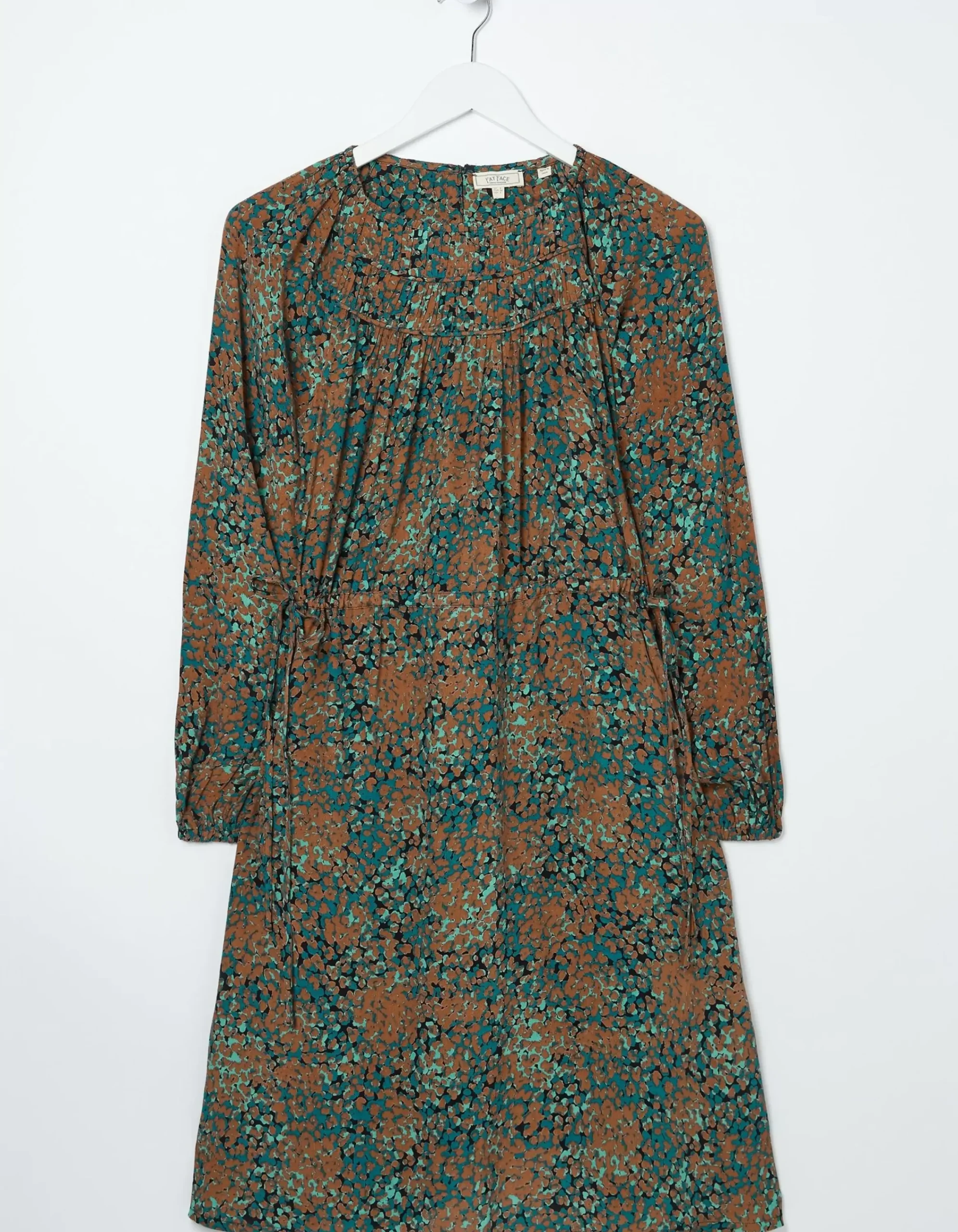 Women FatFace Dresses|Taylor Textured Spot Dress