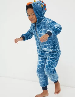 Boys FatFace View All|Terry Dinosaur Onesie