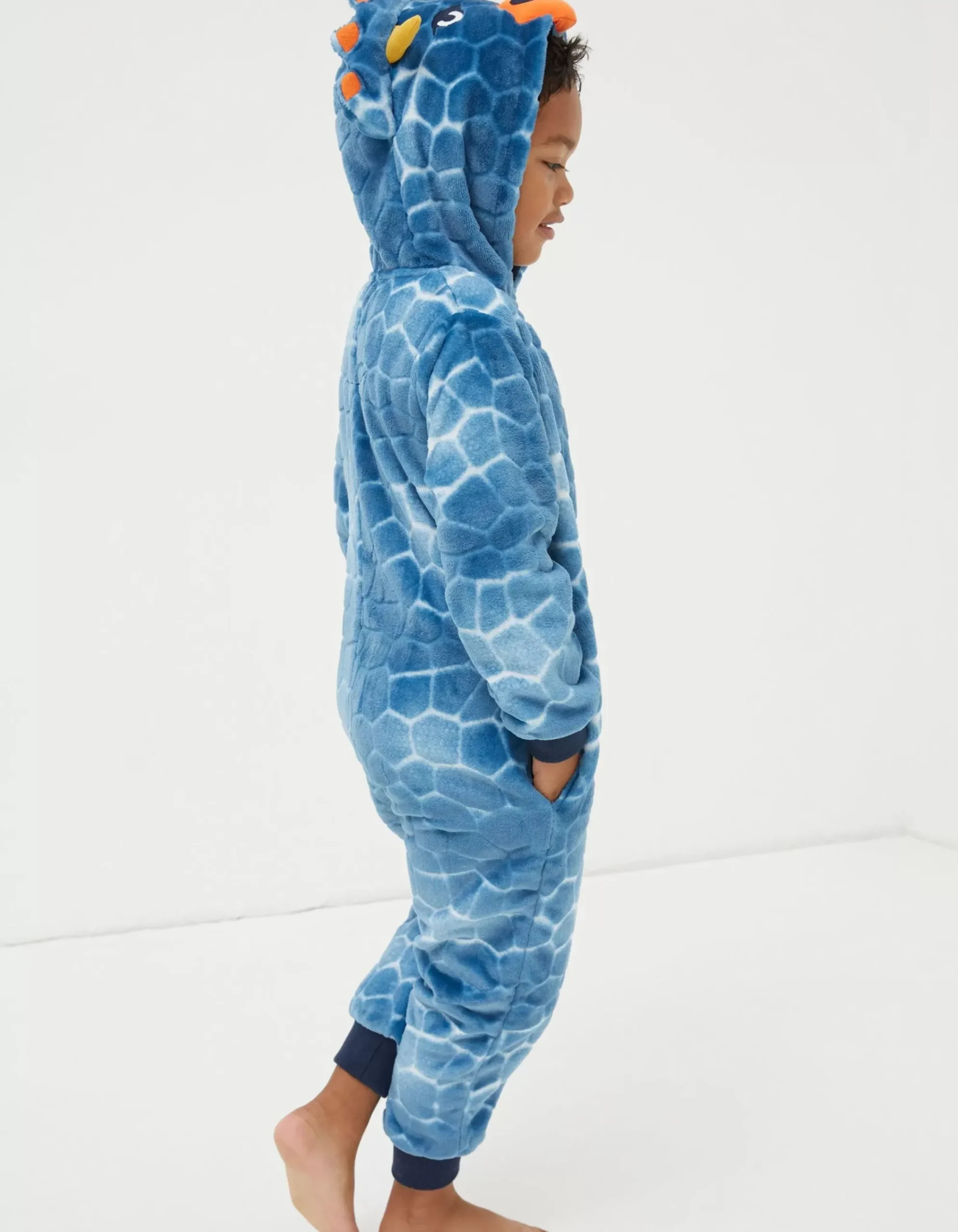 Boys FatFace View All|Terry Dinosaur Onesie