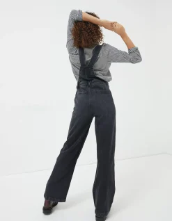 Women FatFace View All|Tetbury Wide Leg Dungarees