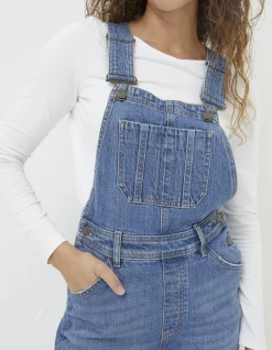 Women FatFace View All|Tetbury Wide Leg Dungarees