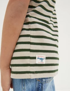 Boys FatFace View All|Textured Stripe T-Shirt