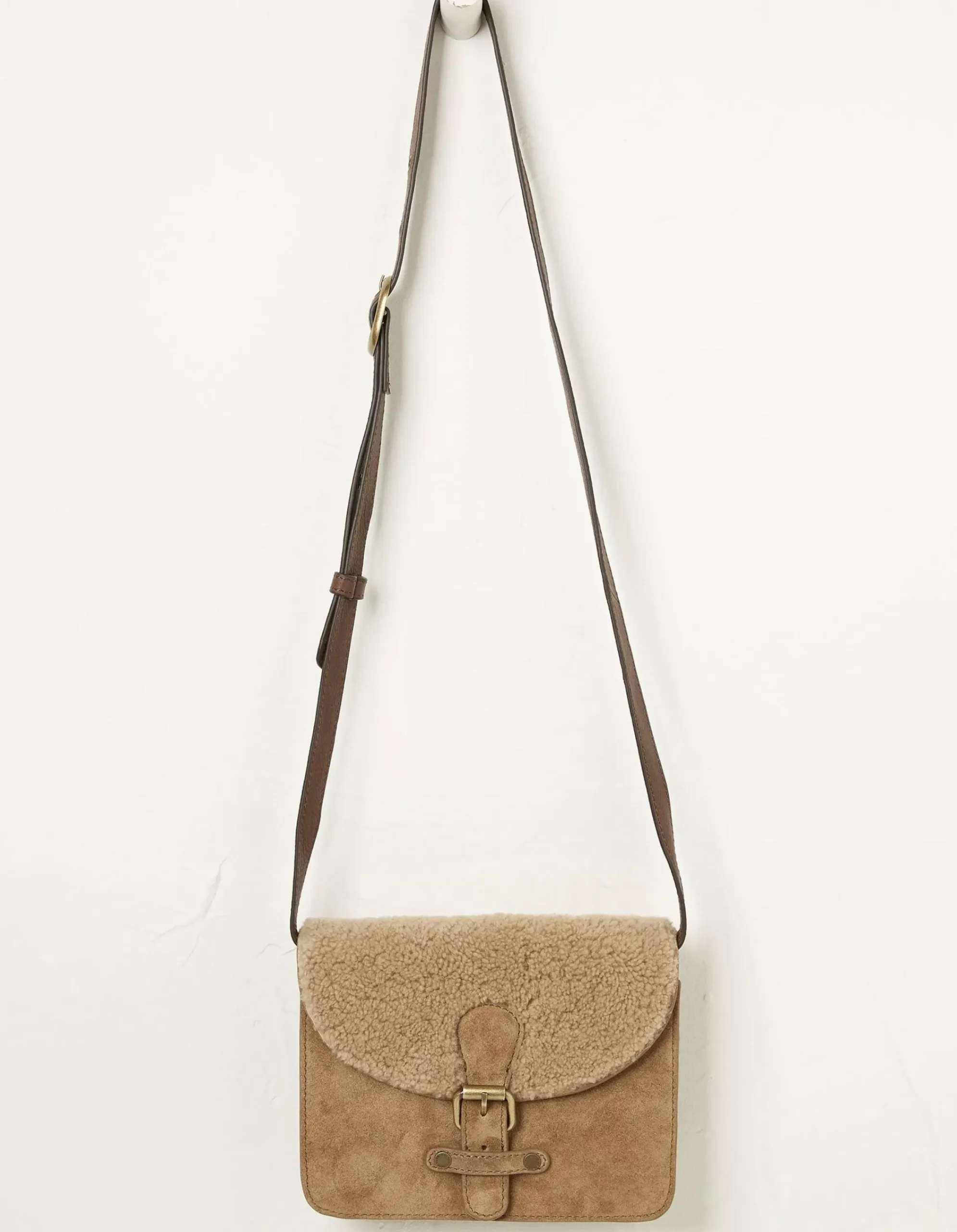 Women FatFace View All|The Avery Shearling Crossbody Bag