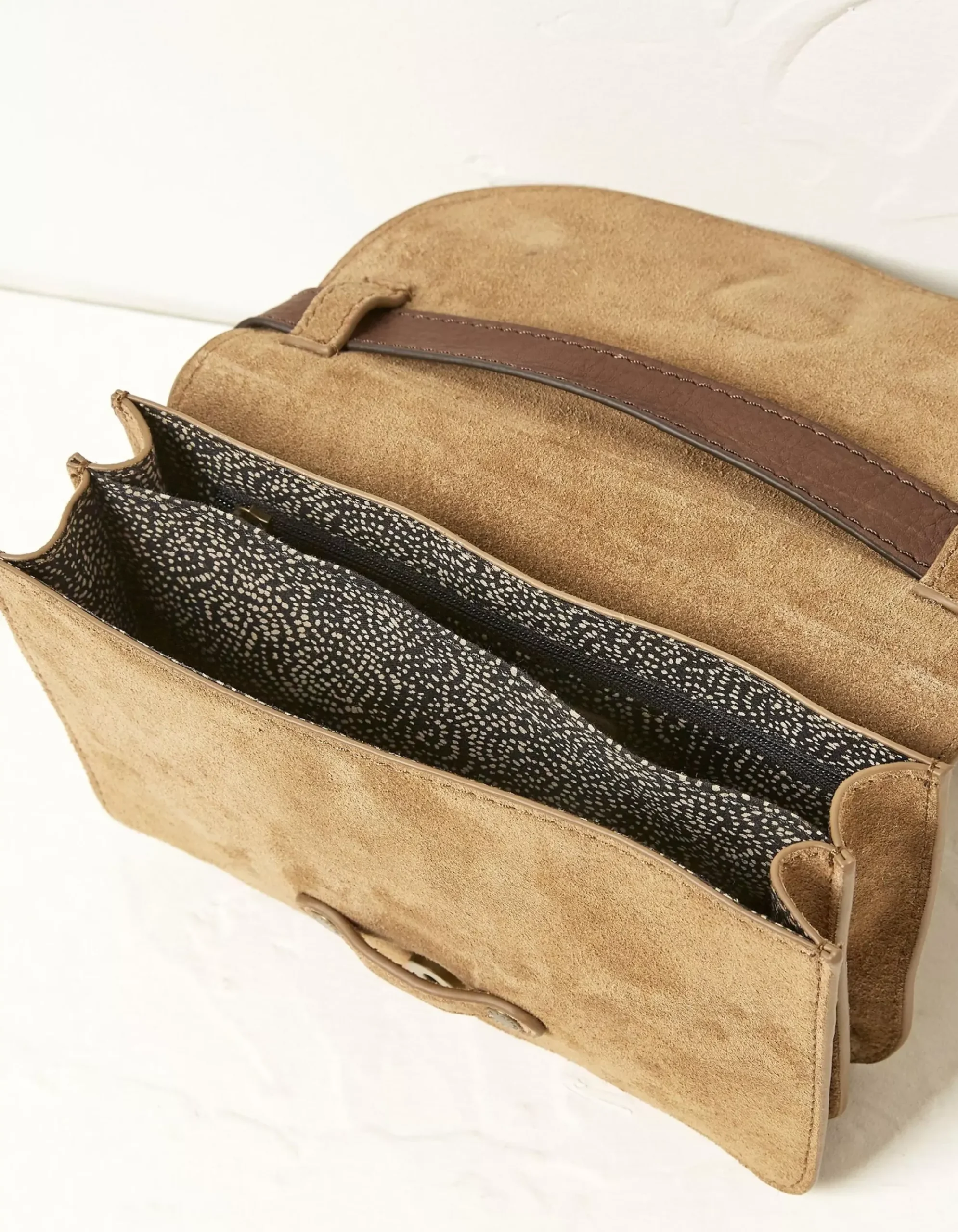 Women FatFace View All|The Avery Shearling Crossbody Bag