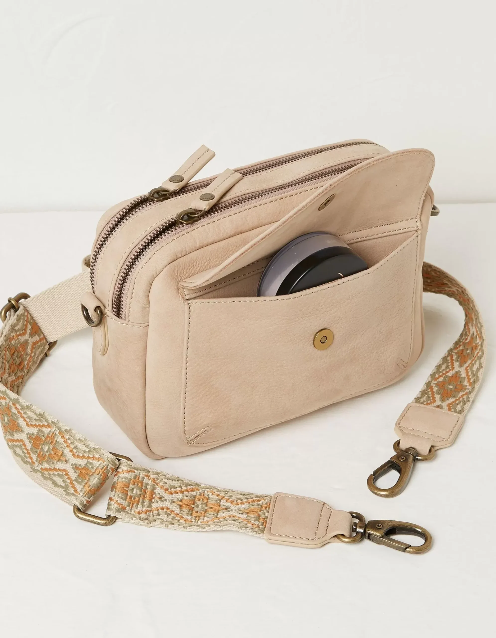 Women FatFace View All|The Oslo Camera Bag Ornate Strap