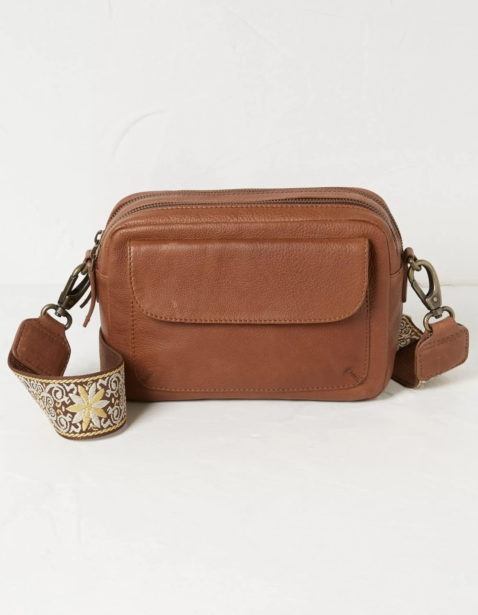 Women FatFace View All|The Oslo Camera Bag Ornate Strap