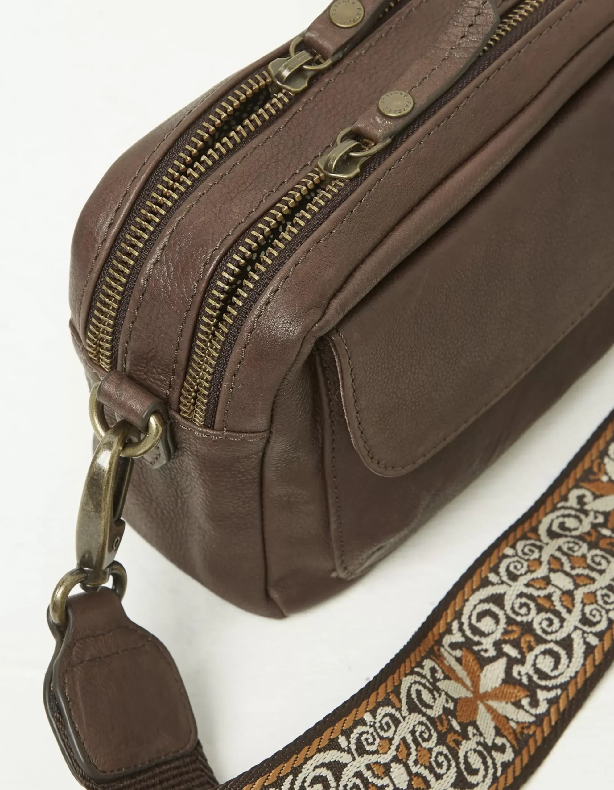 Women FatFace View All|The Oslo Camera Bag Ornate Strap