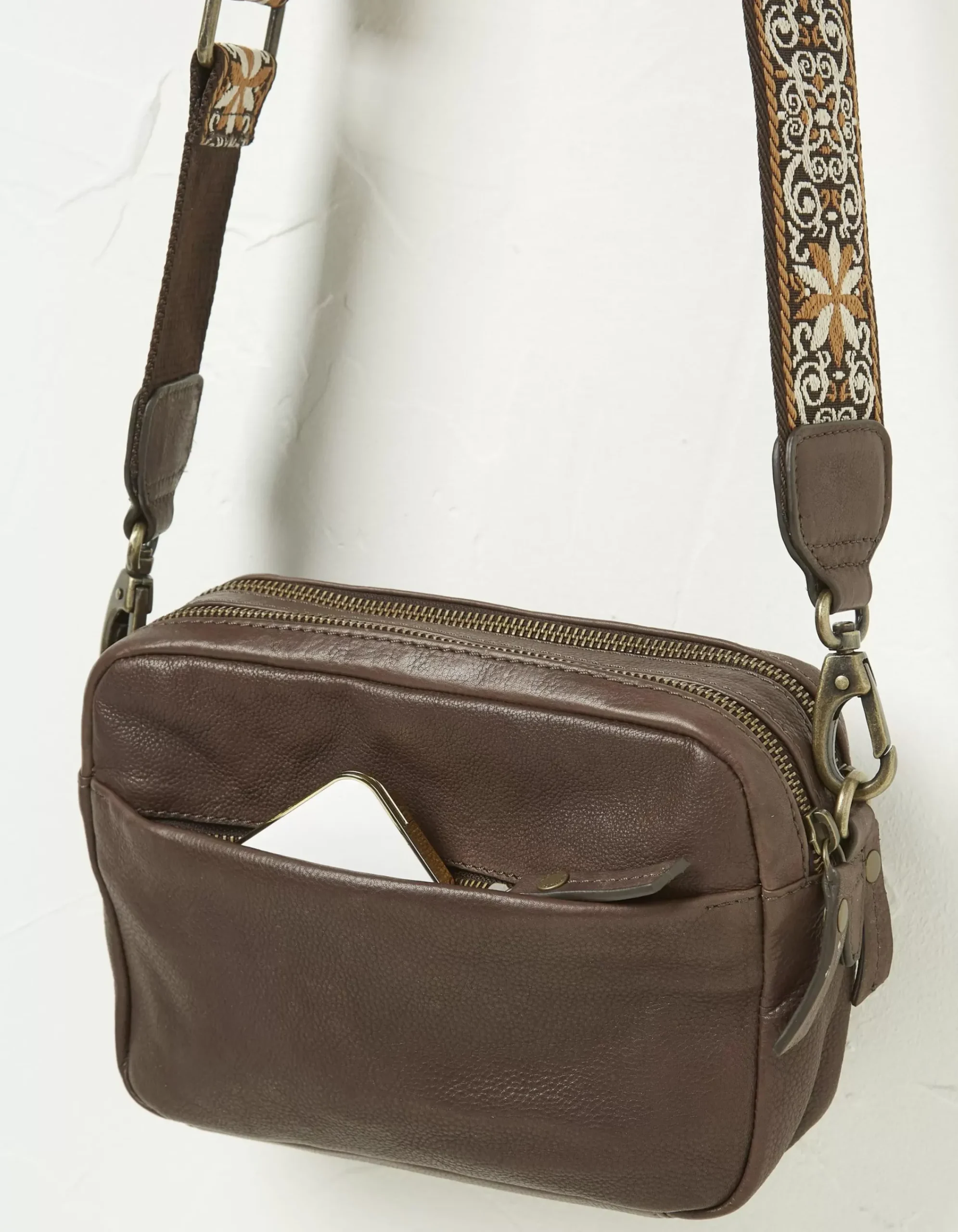 Women FatFace View All|The Oslo Camera Bag Ornate Strap