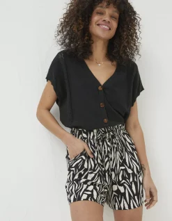 Women FatFace Knitwear|Thea Button Cardi