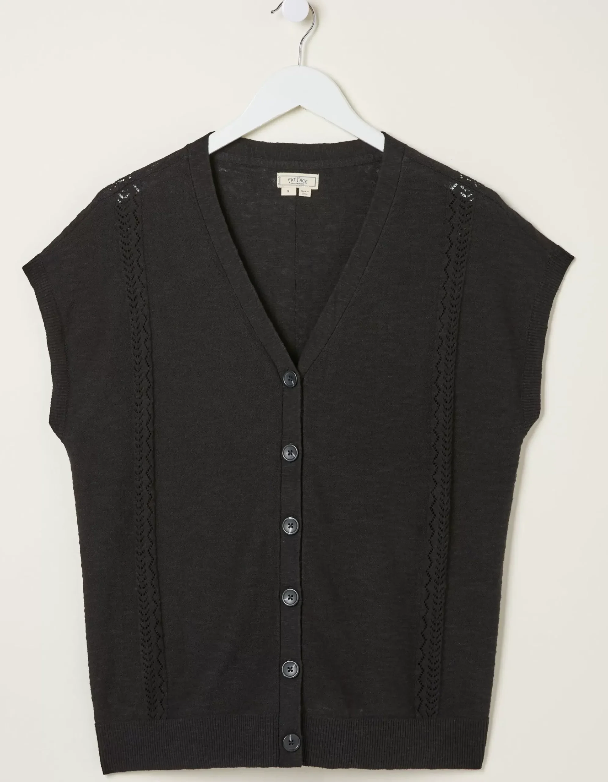 Women FatFace Knitwear|Thea Button Cardi