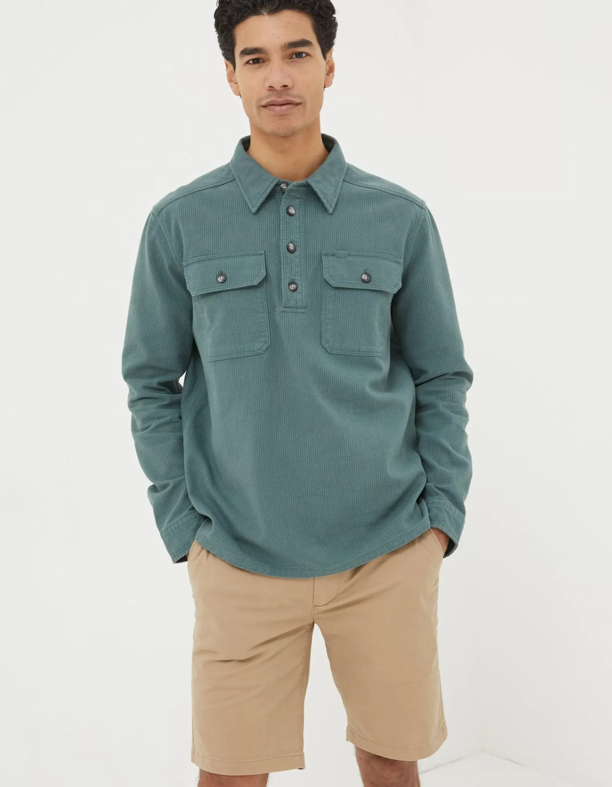 Men FatFace View All|Thompson Smock Overshirt