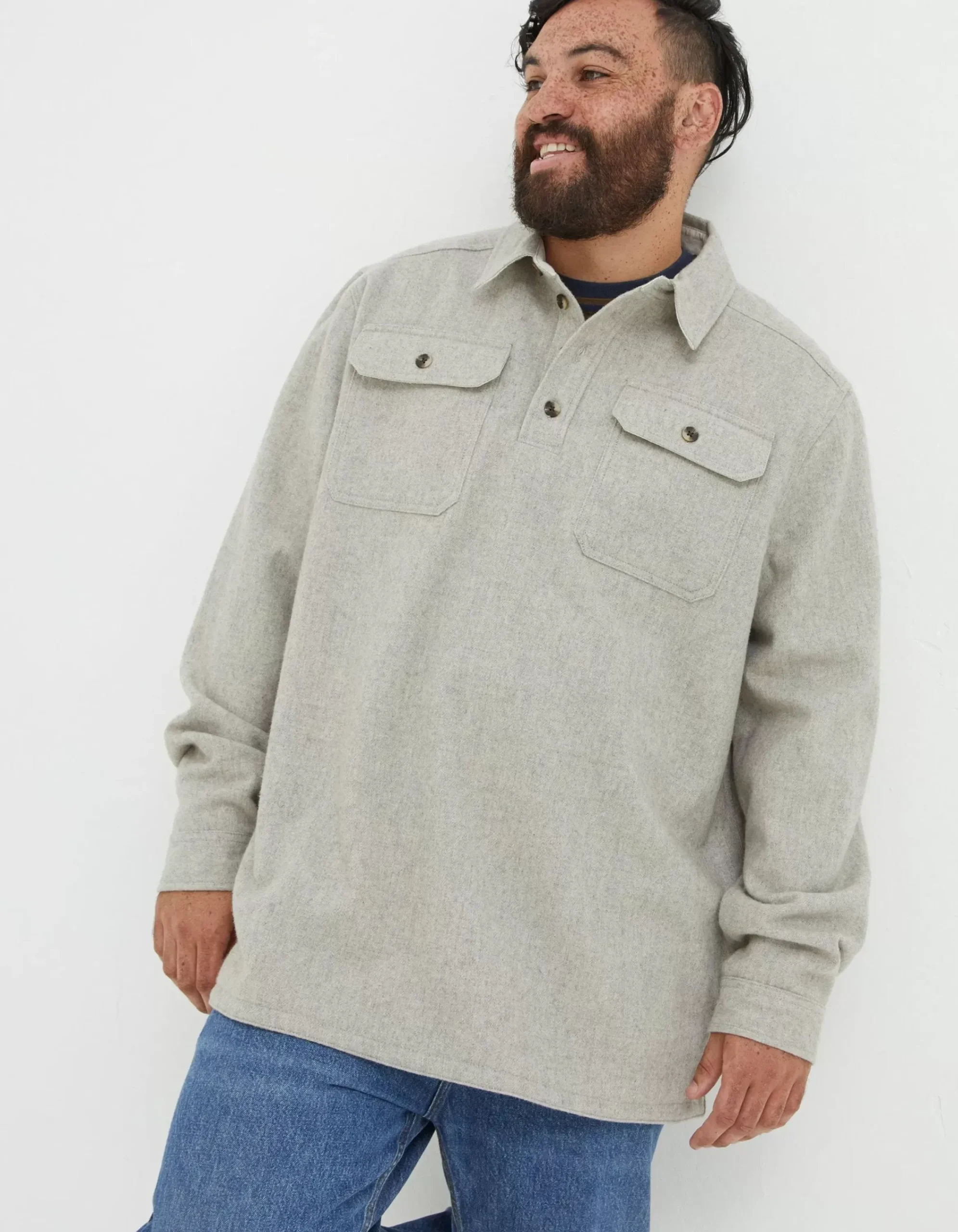 Men FatFace View All|Thompson Smock Shirt