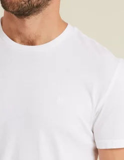 Men FatFace T-Shirts|Three Pack Crew Neck T-Shirts