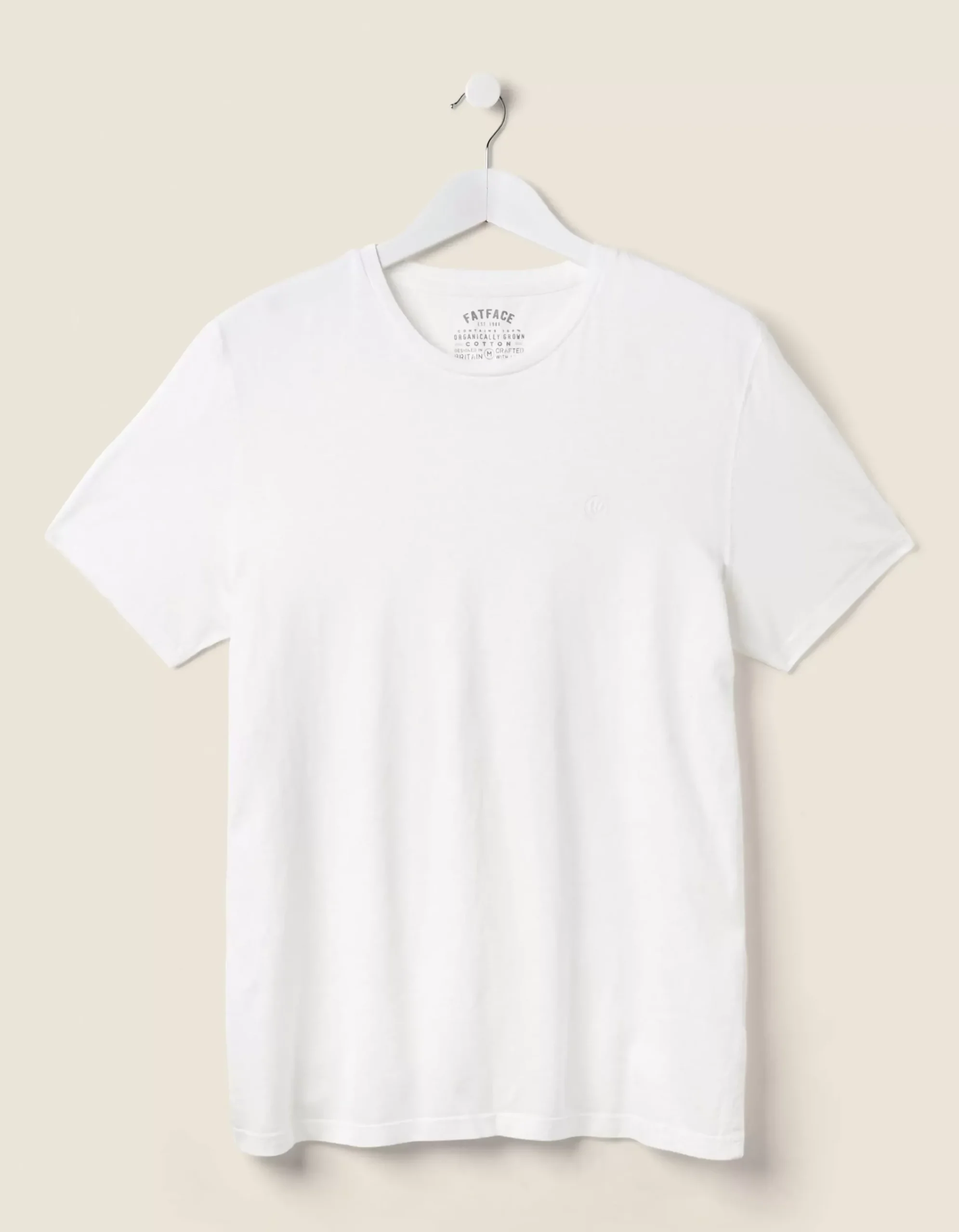Men FatFace T-Shirts|Three Pack Crew Neck T-Shirts