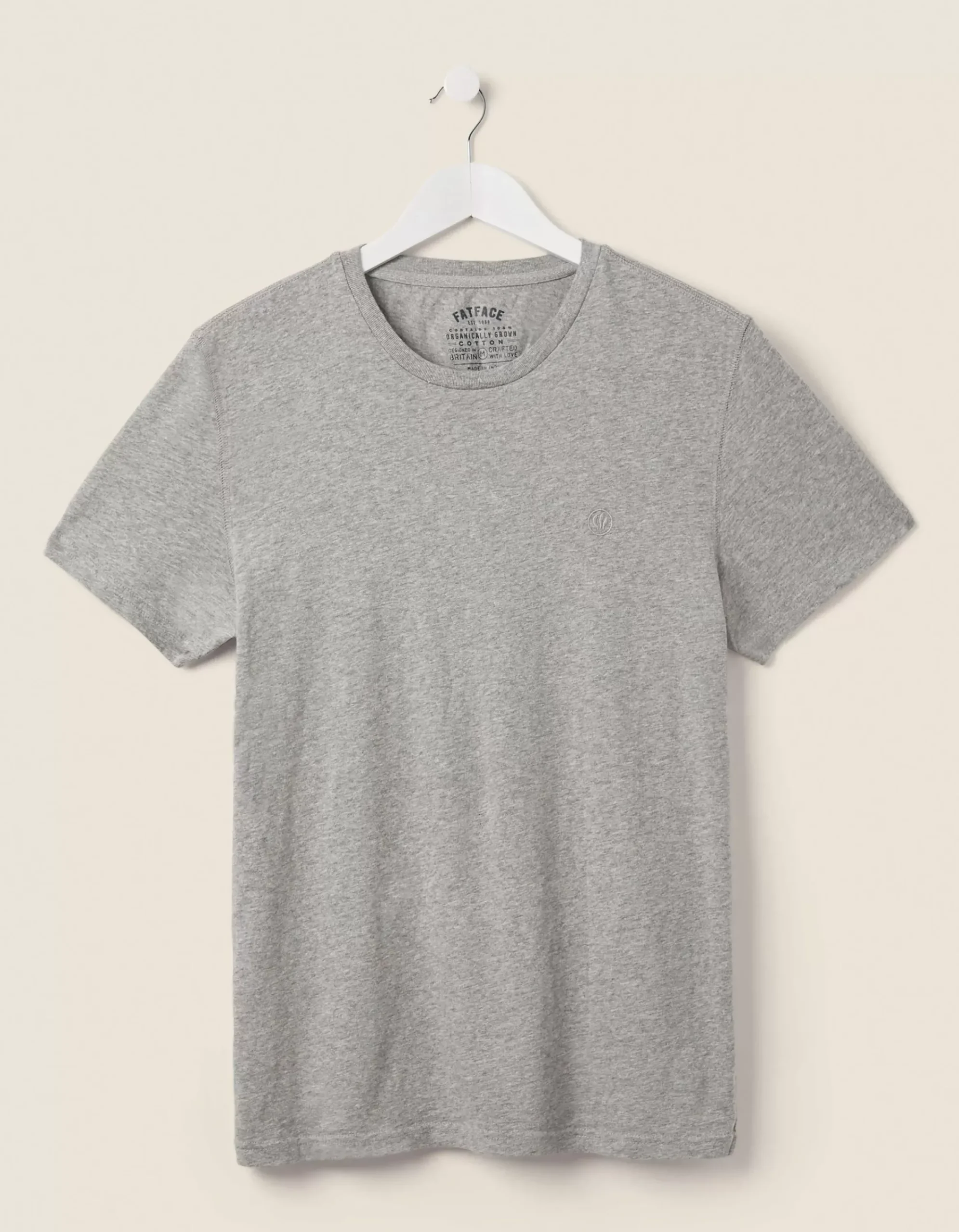 Men FatFace T-Shirts|Three Pack Crew Neck T-Shirts