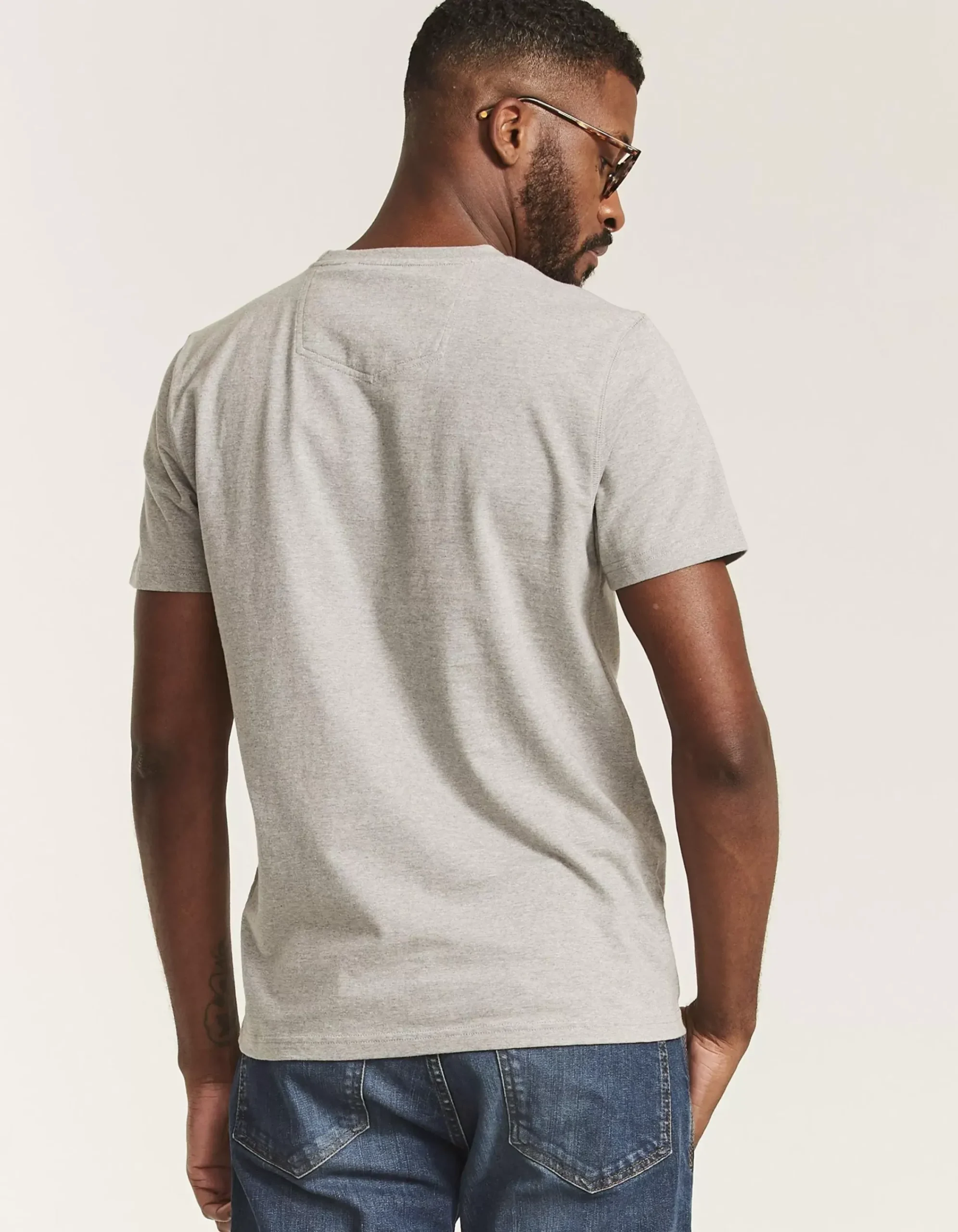 Men FatFace T-Shirts|Three Pack Crew Neck T-Shirts