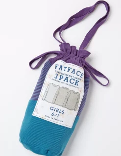 Girls FatFace View All|Three Pack Long Sleeve T-Shirts