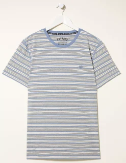 Men FatFace Nightwear & Pyjamas|Three Pack Stripe T-Shirts