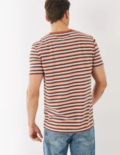 Men FatFace Nightwear & Pyjamas|Three Pack Stripe T-Shirts