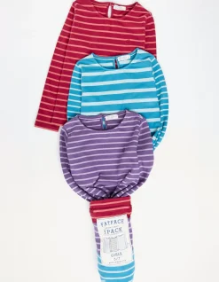Girls FatFace View All|Three Pack Stripe T-Shirts