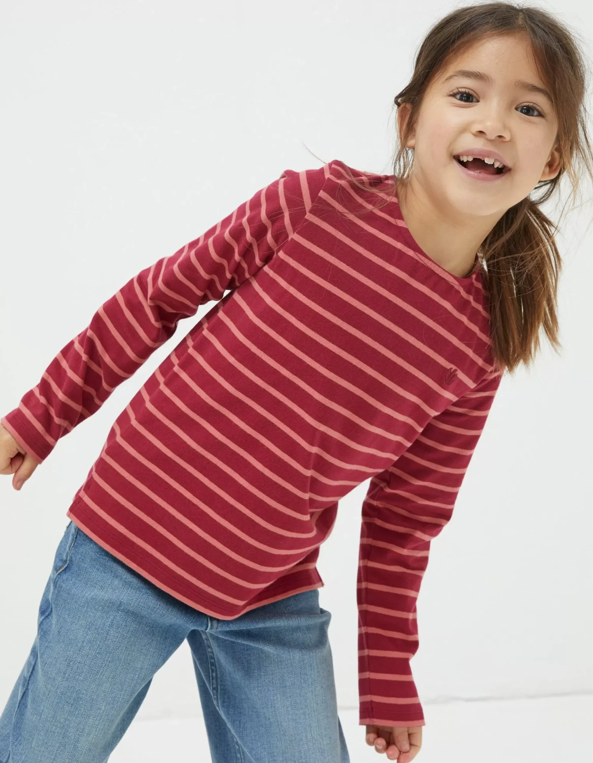Girls FatFace View All|Three Pack Stripe T-Shirts