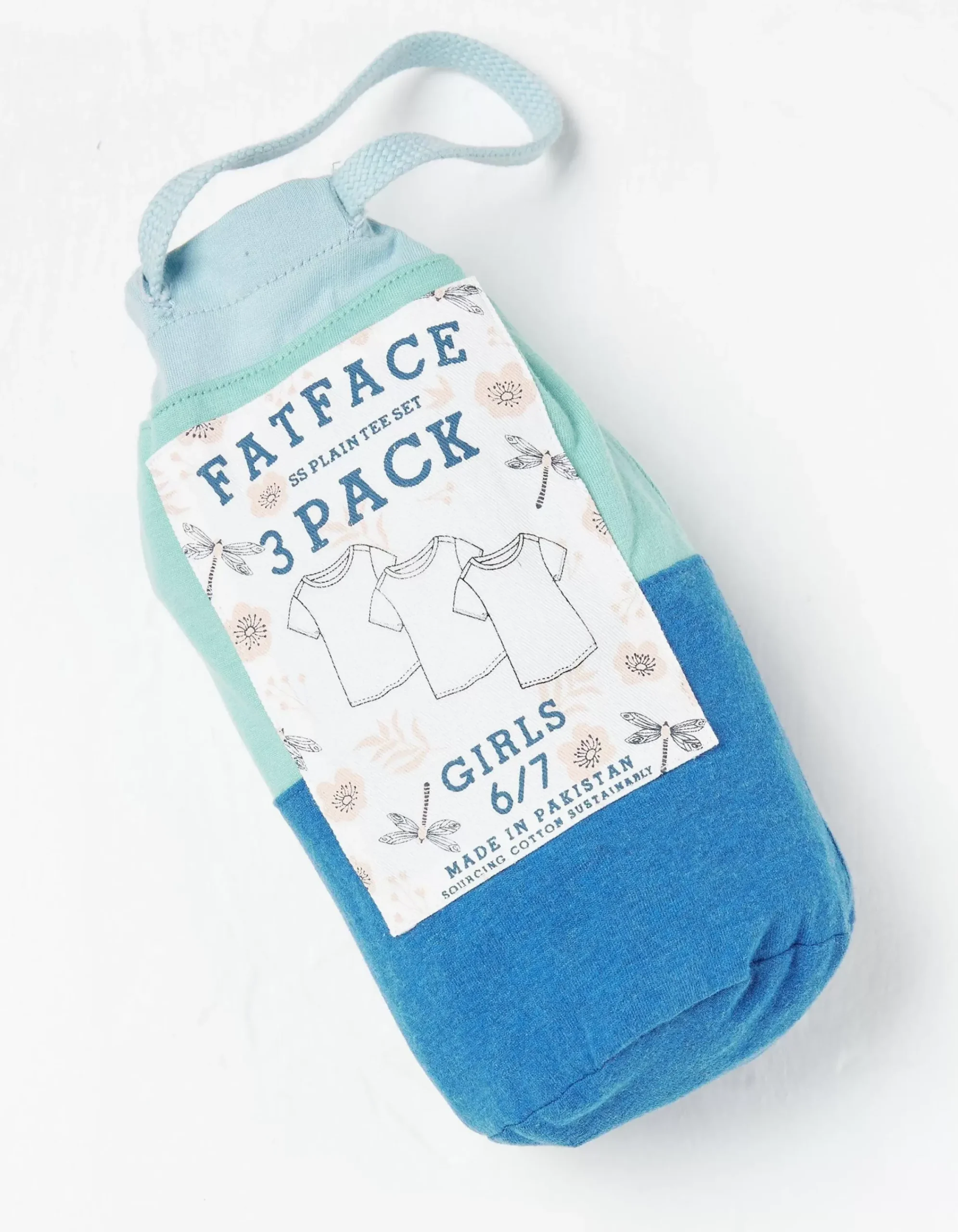 Girls FatFace View All|Three-Pack Short Sleeve T-Shirts