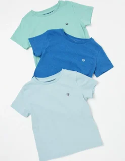 Girls FatFace View All|Three-Pack Short Sleeve T-Shirts