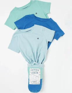 Girls FatFace View All|Three-Pack Short Sleeve T-Shirts